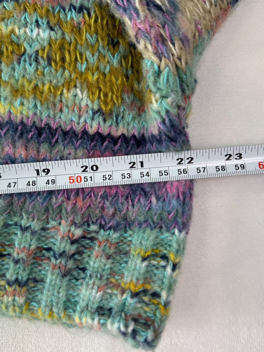 Urban Outfitters Carol Cropped Fair Isle Sweater Multicolor Size S - Picture 6 of 10